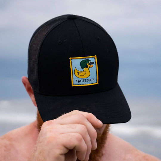 TACTIDUCK CUSTOM PATCH SNAPBACK - HEADWEAR - One Revolver Surfboards