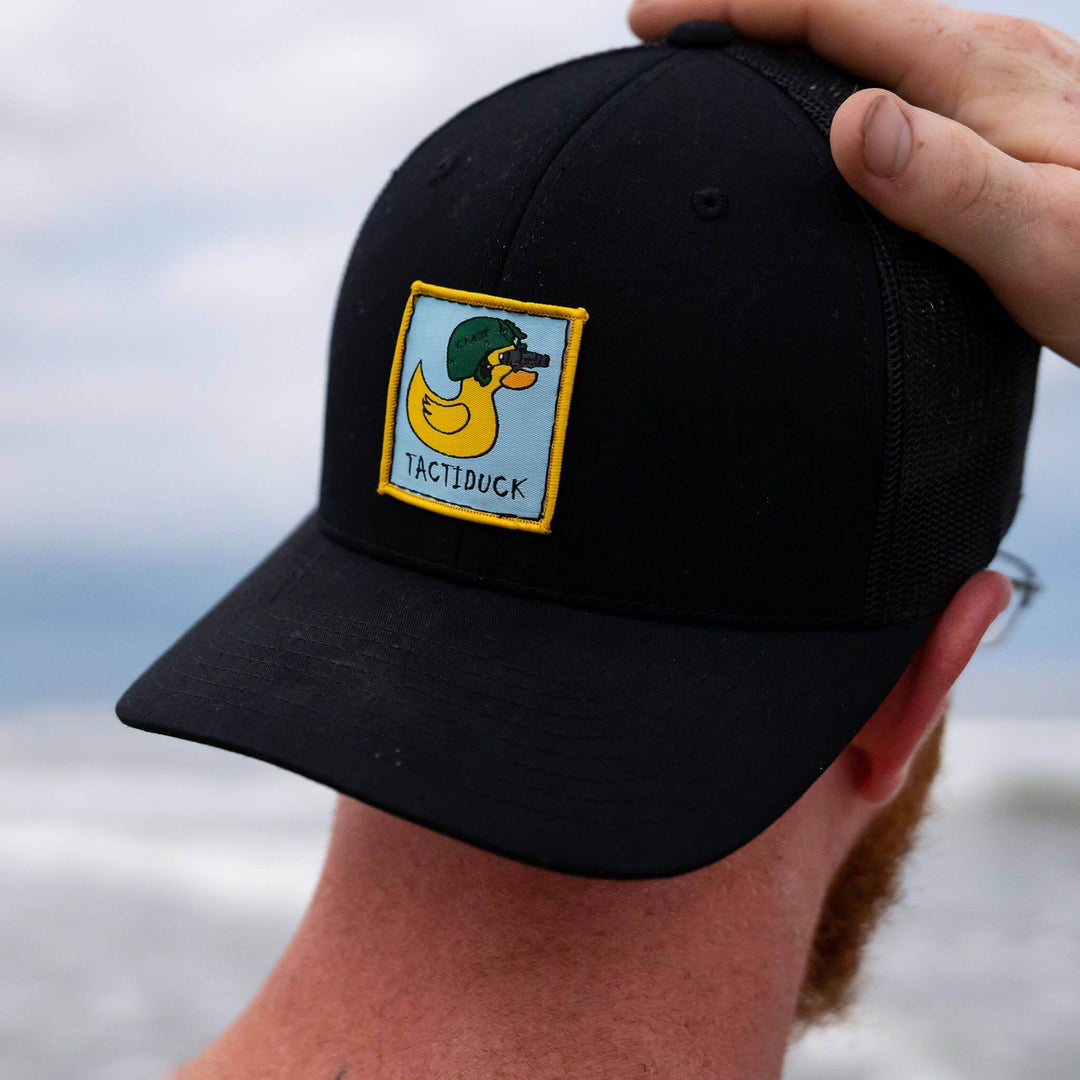 TACTIDUCK CUSTOM PATCH SNAPBACK - HEADWEAR - One Revolver Surfboards