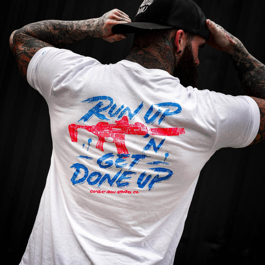 Run Up 'N Get Done Up Men's T-Shirt - One Revolver Surfboards