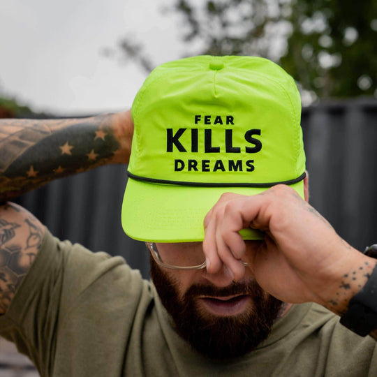 Fear Kills Dreams Crushable Rope Snapback Hat - One Revolver Surfboards