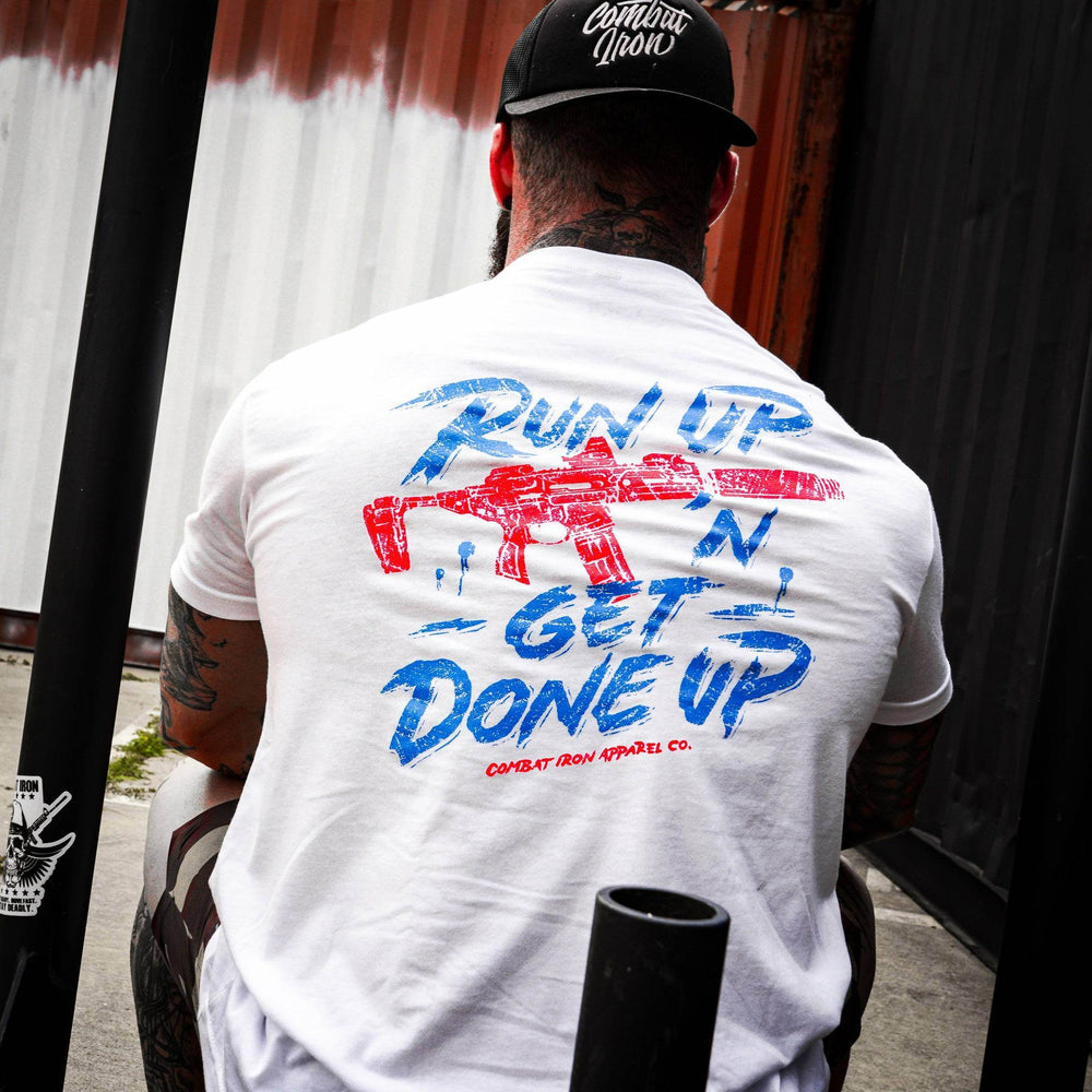 Run Up 'N Get Done Up Men's T-Shirt - GRAPHIC T-SHIRT - One Revolver Surfboards