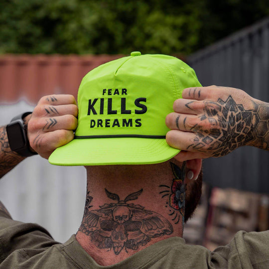 Fear Kills Dreams Crushable Rope Snapback Hat - One Revolver Surfboards