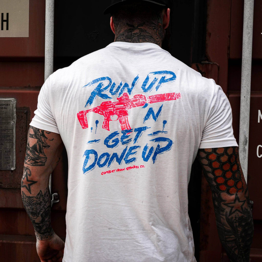 Run Up 'N Get Done Up Men's T-Shirt - One Revolver Surfboards