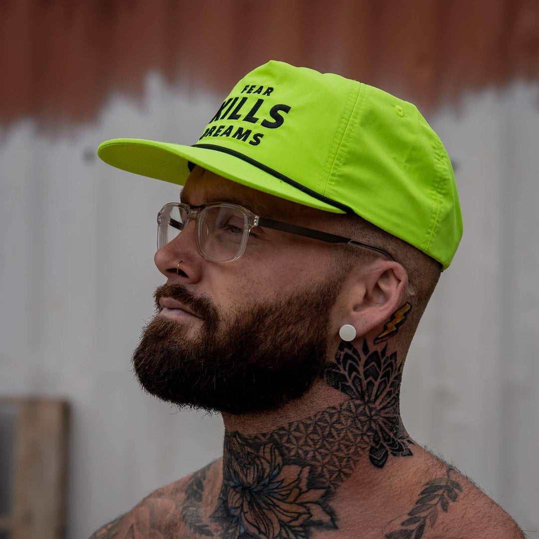 Fear Kills Dreams Crushable Rope Snapback Hat - One Revolver Surfboards