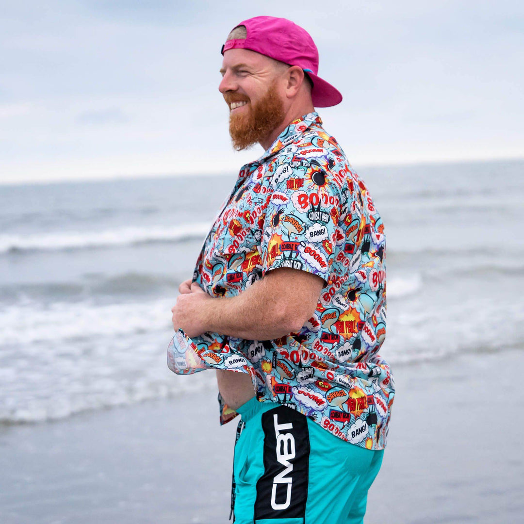 Men's Flex Button Up - One Revolver Surfboards