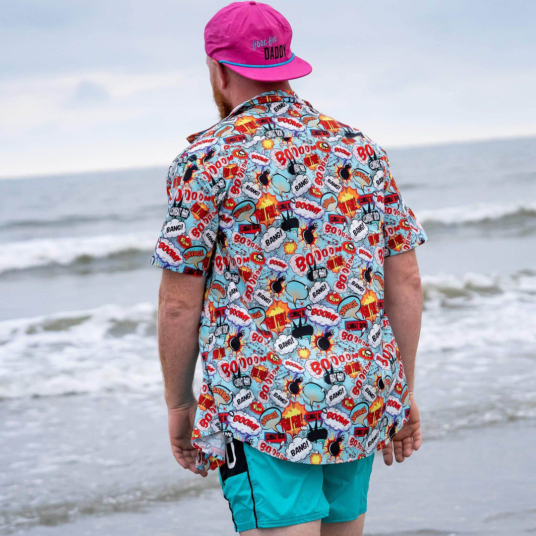 Men's Flex Button Up - One Revolver Surfboards