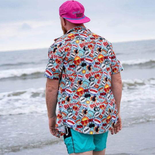 Men's Flex Button Up - One Revolver Surfboards