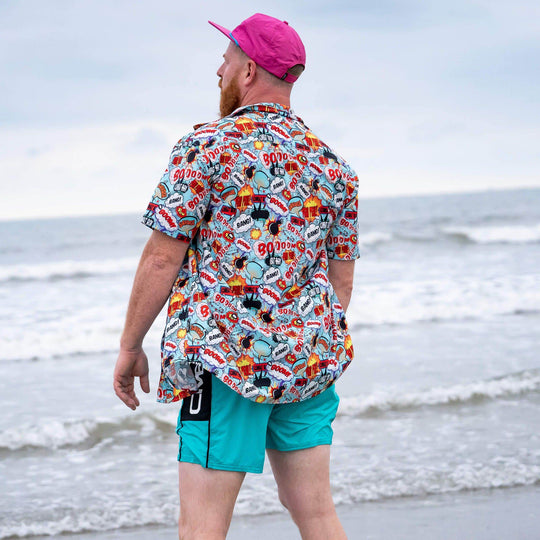 Men's Flex Button Up - One Revolver Surfboards