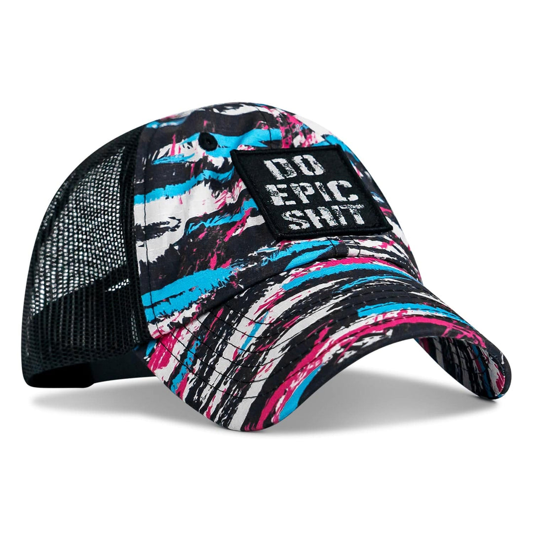 One Revolver Surfboards - Do Epic Shit Patch Tactical Ripstop Mesh Snapback Hat HEADWEAR