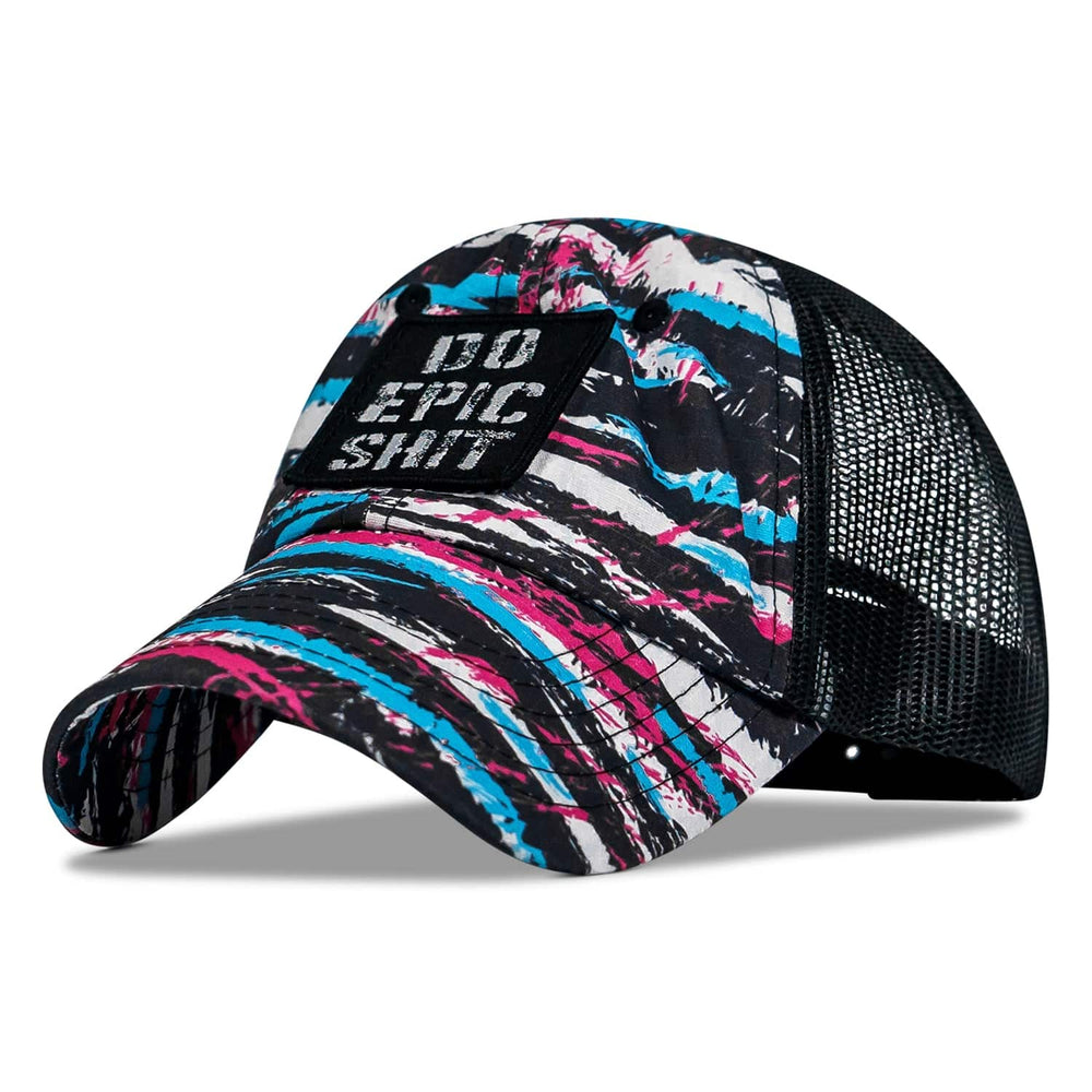 One Revolver Surfboards - Do Epic Shit Patch Tactical Ripstop Mesh Snapback Hat HEADWEAR
