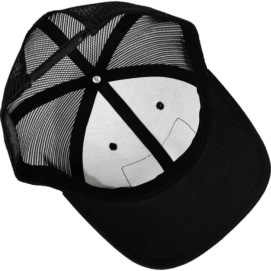 One Revolver Surfboards - Original AR Black Patch Snapback Hat HEADWEAR