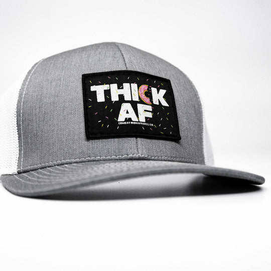 THICK AF DONUT EDITION PATCH MID-PROFILE MESH SNAPBACK Hat - One Revolver Surfboards