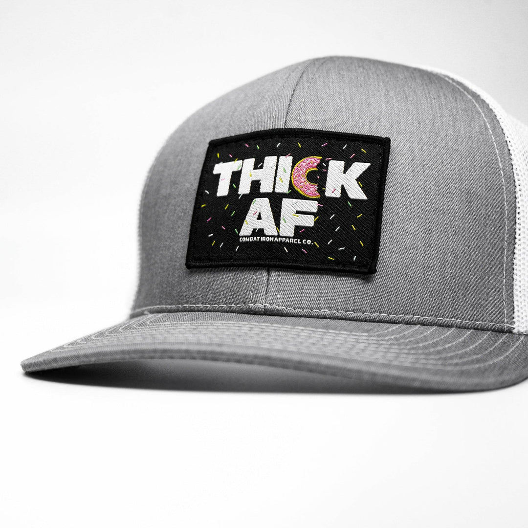 THICK AF DONUT EDITION PATCH MID-PROFILE MESH SNAPBACK Hat - One Revolver Surfboards