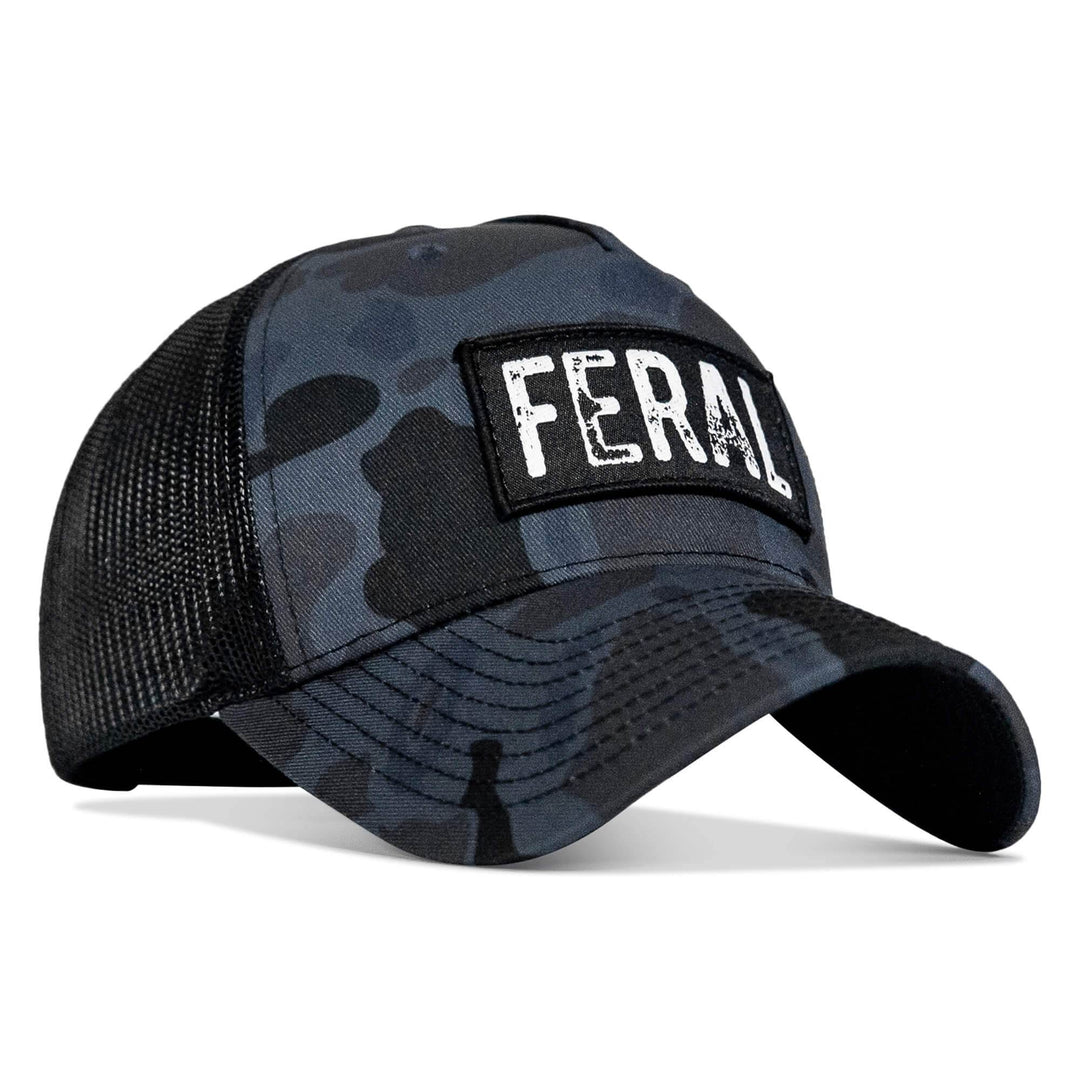 Feral Vintaged Patch Snapback Hat - One Revolver Surfboards