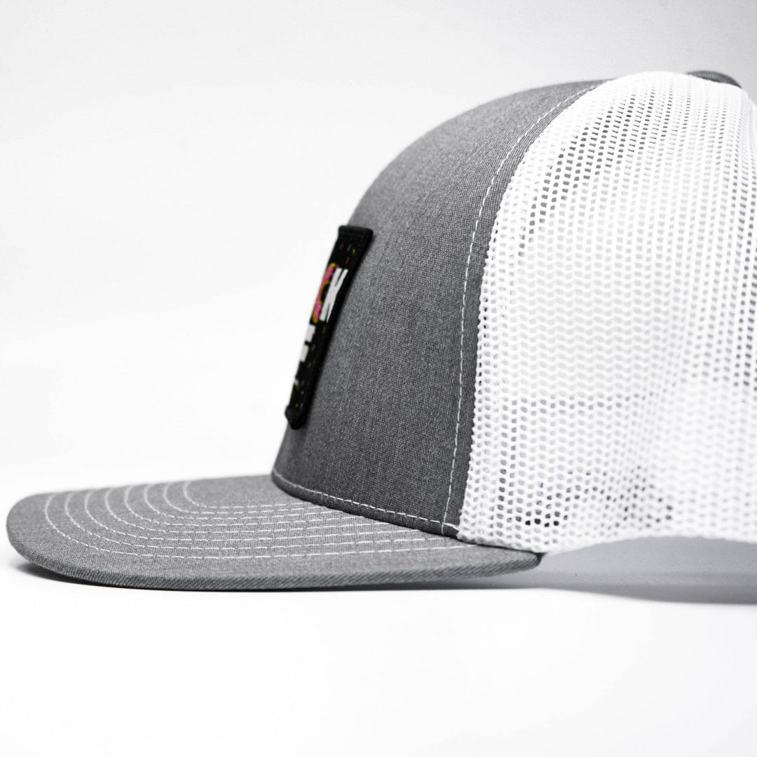 THICK AF DONUT EDITION PATCH MID-PROFILE MESH SNAPBACK Hat - One Revolver Surfboards