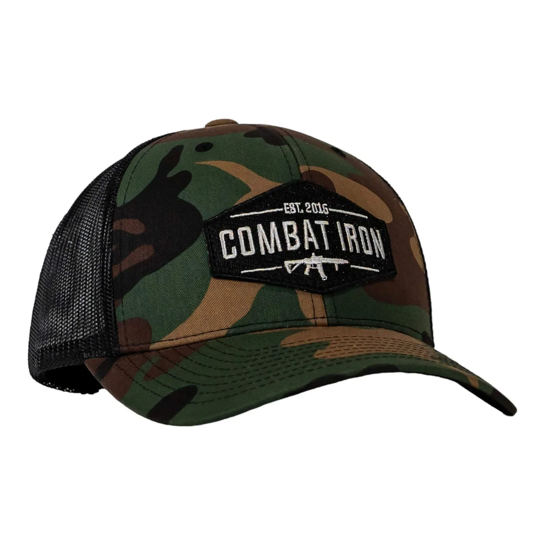 One Revolver Surfboards - Original AR Black Patch Snapback Hat HEADWEAR