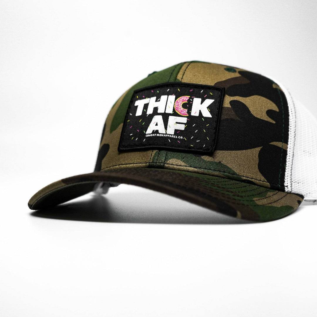 THICK AF DONUT EDITION PATCH MID-PROFILE MESH SNAPBACK Hat - One Revolver Surfboards