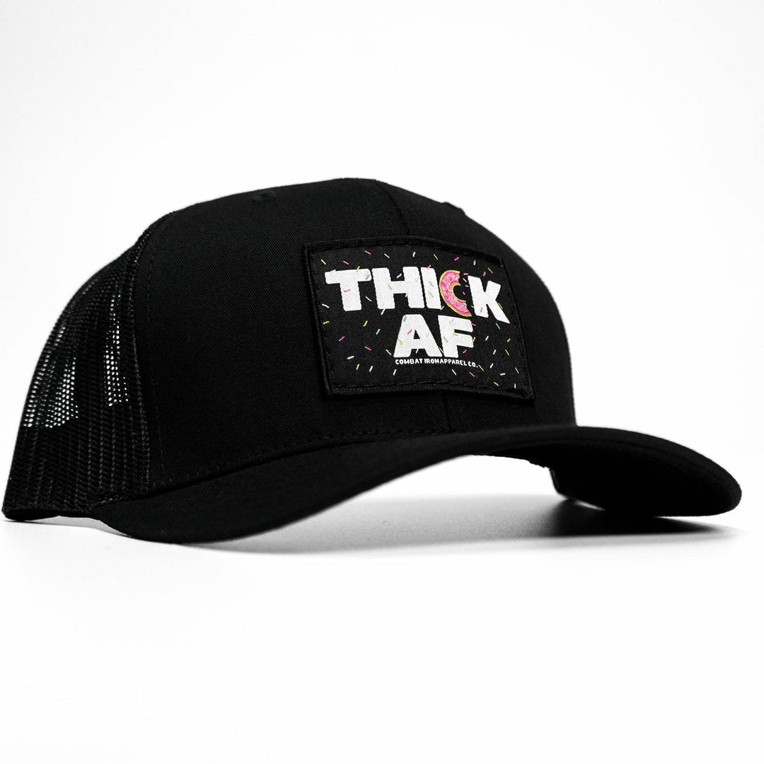 THICK AF DONUT EDITION PATCH MID-PROFILE MESH SNAPBACK Hat - One Revolver Surfboards