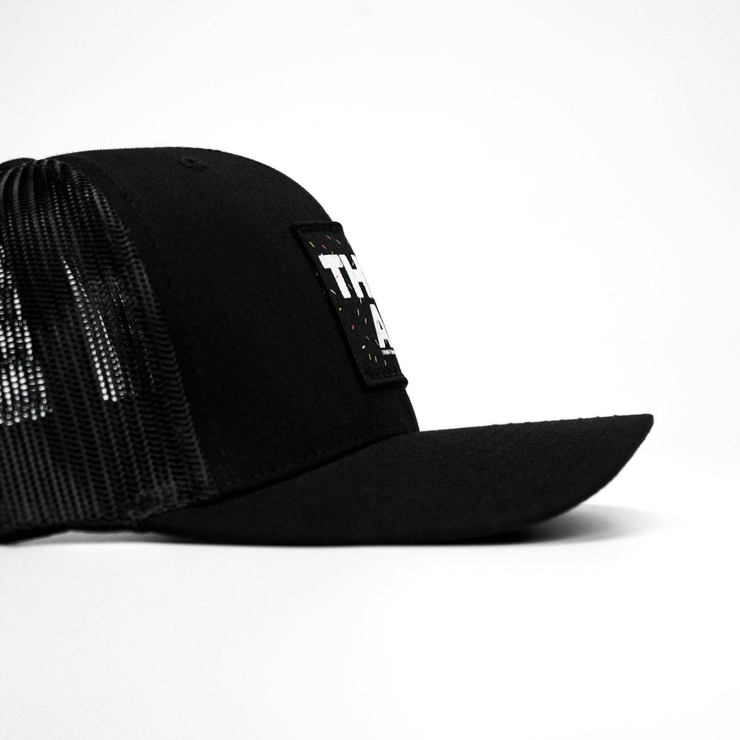 THICK AF DONUT EDITION PATCH MID-PROFILE MESH SNAPBACK Hat - One Revolver Surfboards