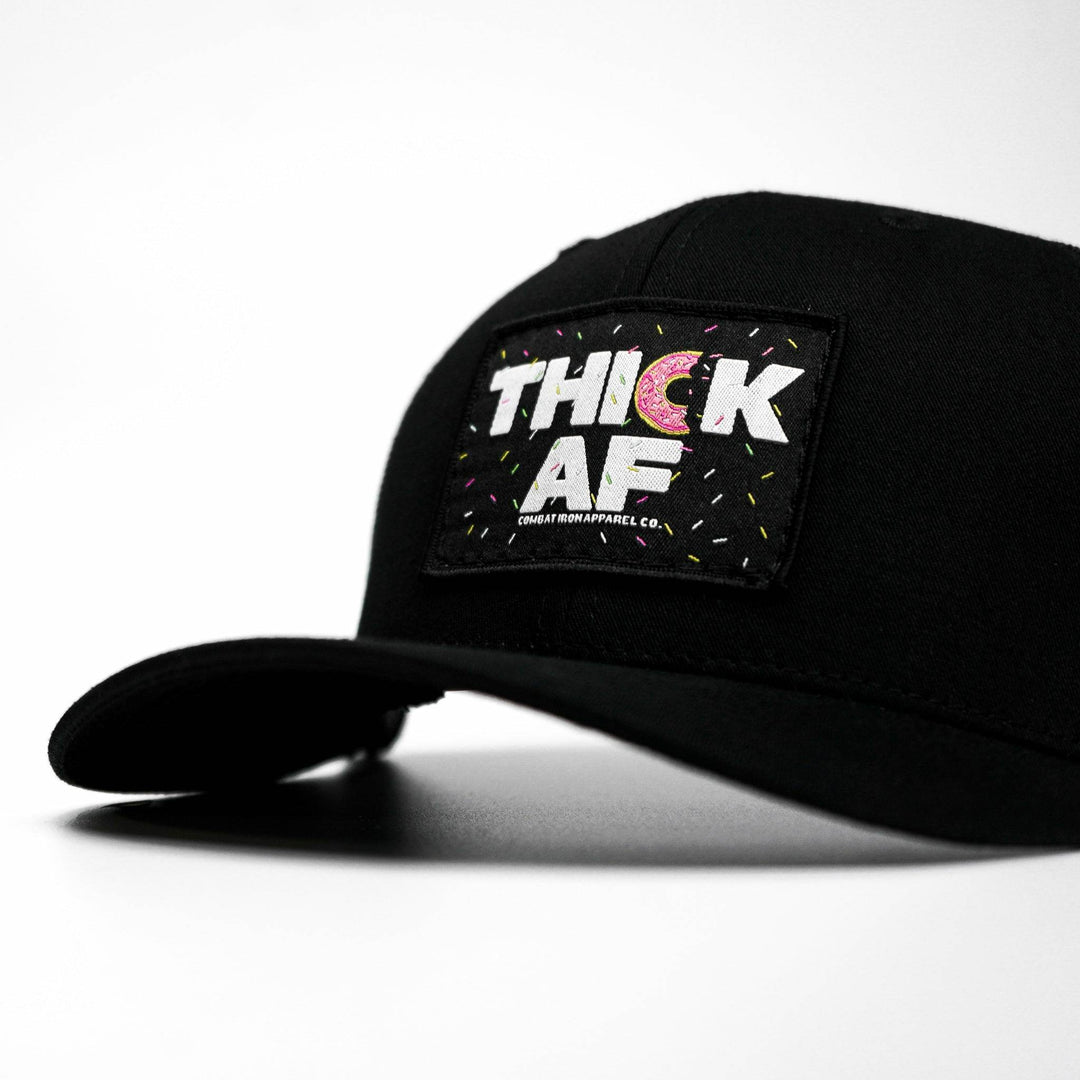THICK AF DONUT EDITION PATCH MID-PROFILE MESH SNAPBACK Hat - One Revolver Surfboards