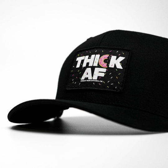THICK AF DONUT EDITION PATCH MID-PROFILE MESH SNAPBACK Hat - One Revolver Surfboards
