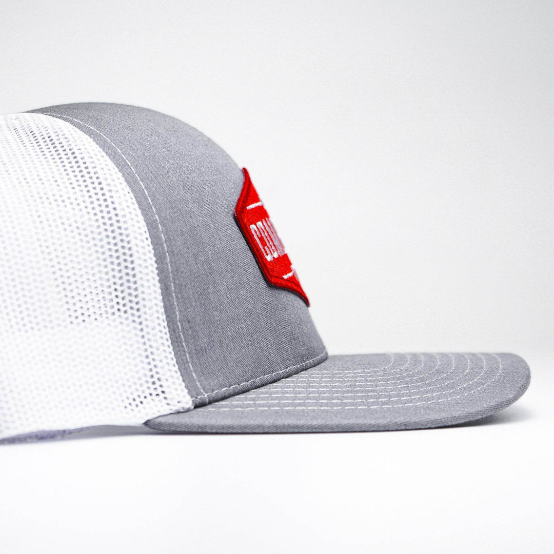 Original AR Red Patch Mid-Profile Mesh Snapback Hat - HEADWEAR - One Revolver Surfboards