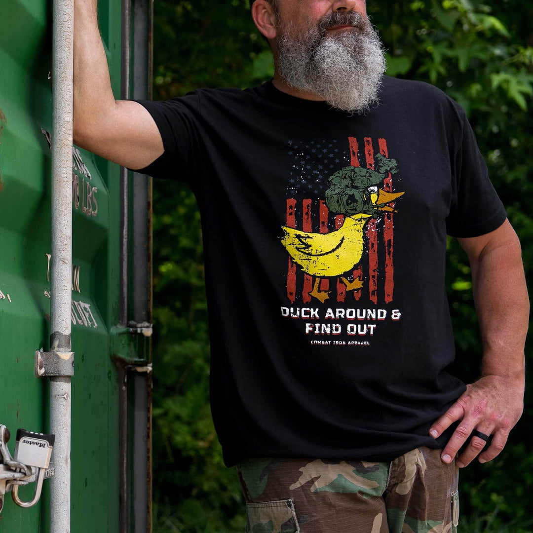 Duck Around and Find Out Men's T-Shirt - One Revolver Surfboards