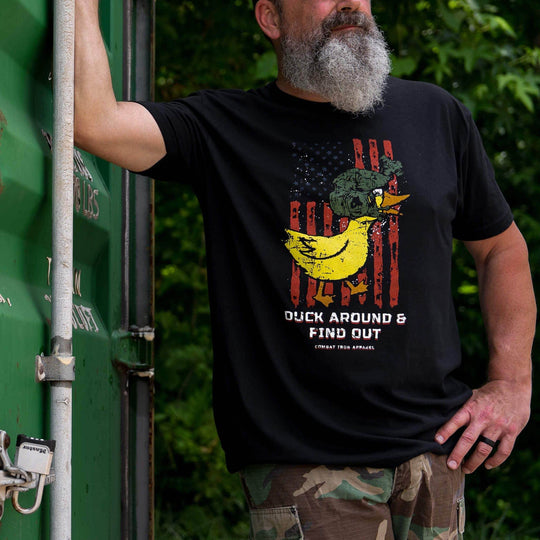 Duck Around and Find Out Men's T-Shirt - One Revolver Surfboards