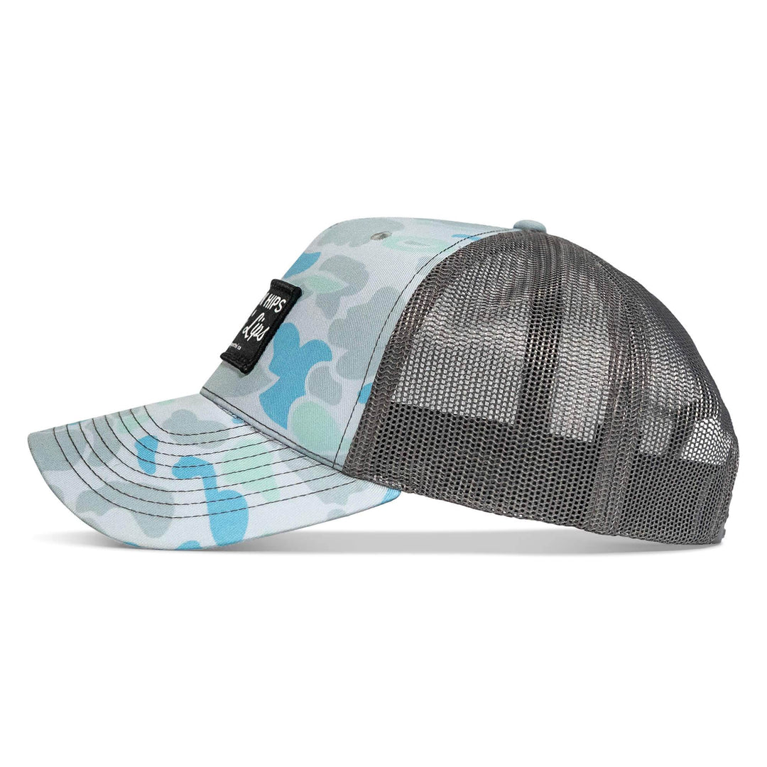 Spreadin' Hips Rippin' Lips Patch Snapback - One Revolver Surfboards