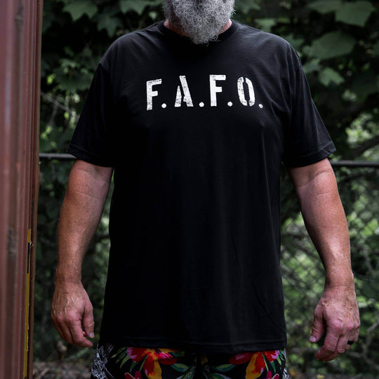 FAFO MEN'S T-SHIRT - One Revolver Surfboards