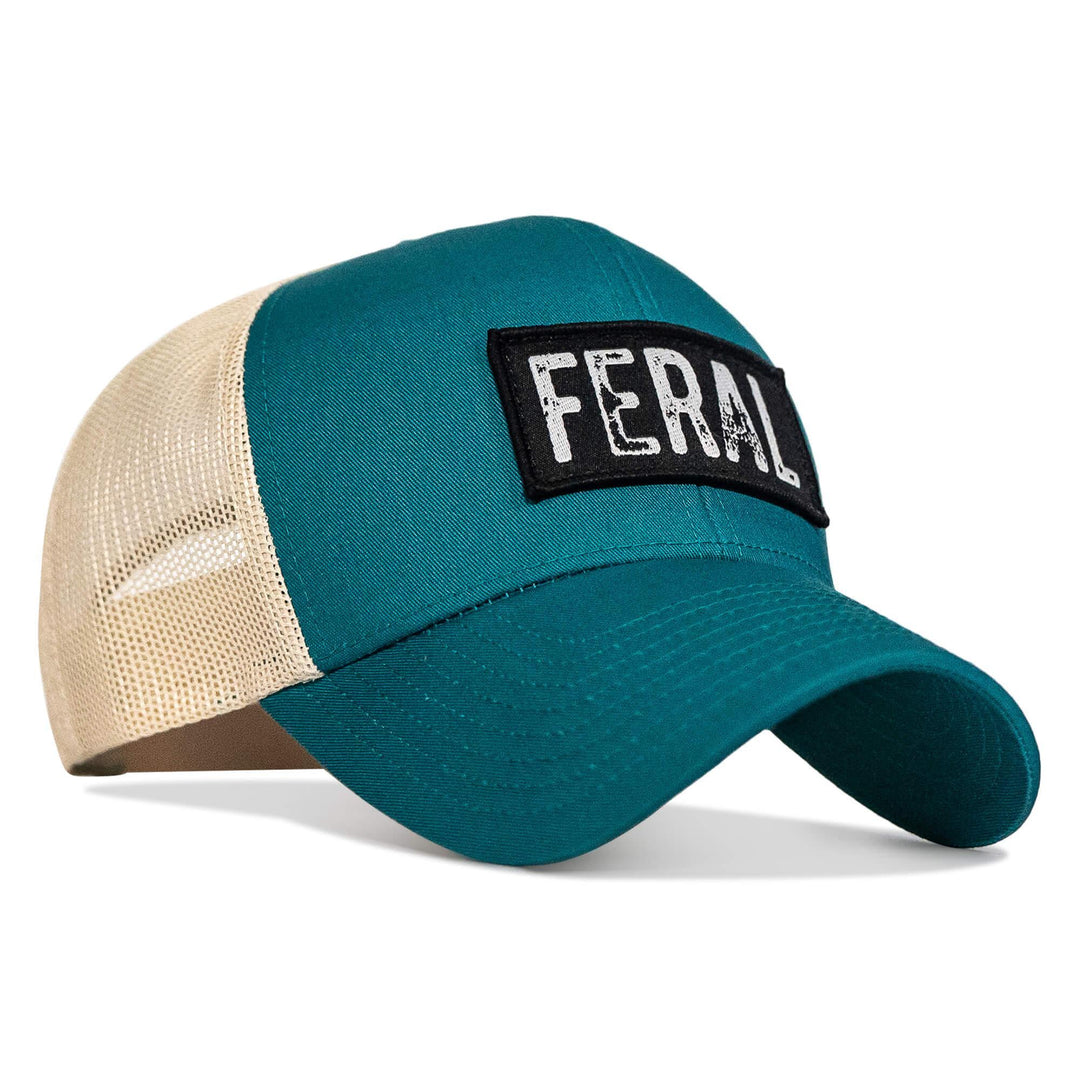 One Revolver Surfboards - Feral Vintaged Patch Snapback Hat HEADWEAR