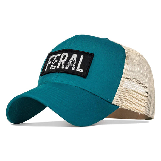 One Revolver Surfboards - Feral Vintaged Patch Snapback Hat HEADWEAR