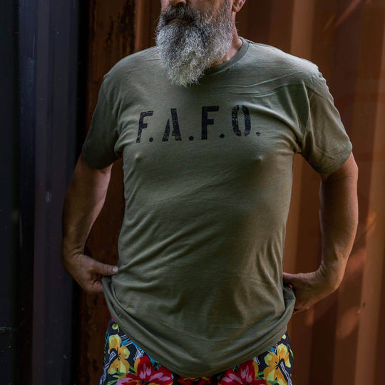 FAFO MEN'S T-SHIRT - One Revolver Surfboards