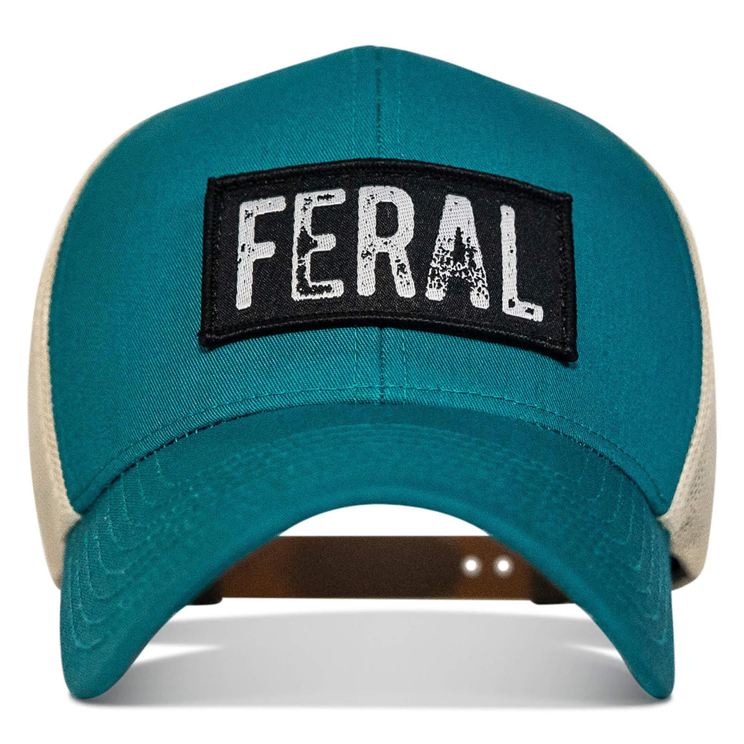 One Revolver Surfboards - Feral Vintaged Patch Snapback Hat HEADWEAR