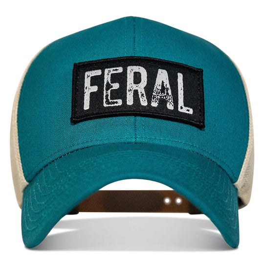 One Revolver Surfboards - Feral Vintaged Patch Snapback Hat HEADWEAR