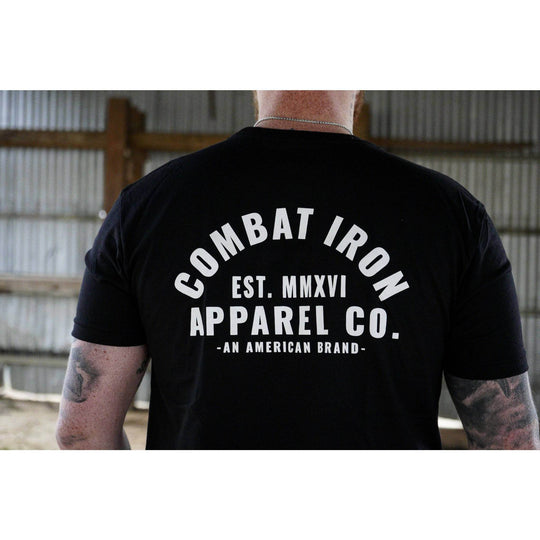 Arched Combat Iron Men's T-Shirt - One Revolver Surfboards