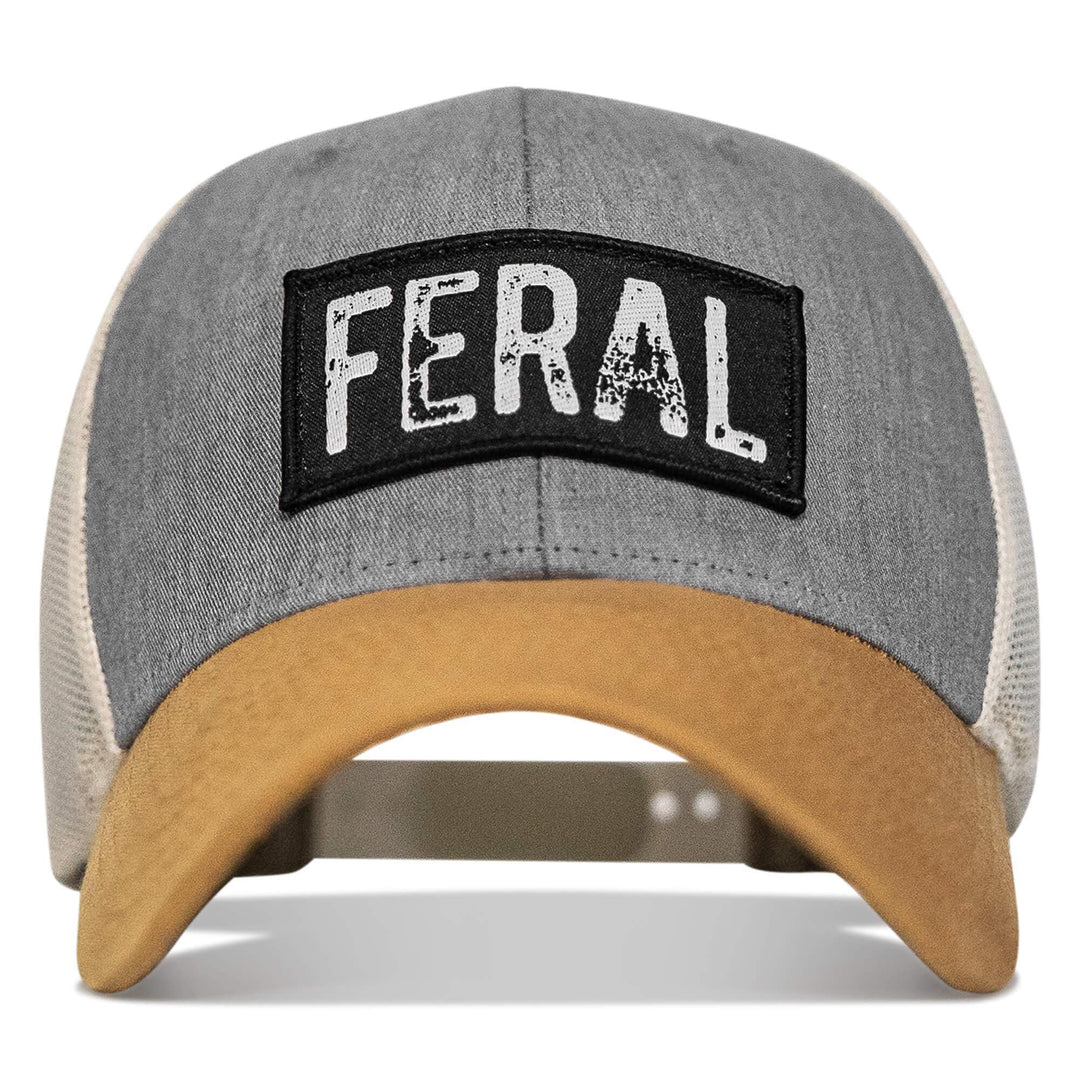 One Revolver Surfboards - Feral Vintaged Patch Snapback Hat HEADWEAR