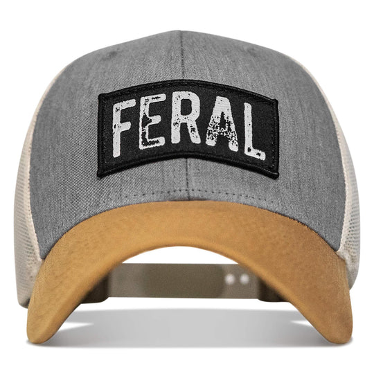 One Revolver Surfboards - Feral Vintaged Patch Snapback Hat HEADWEAR