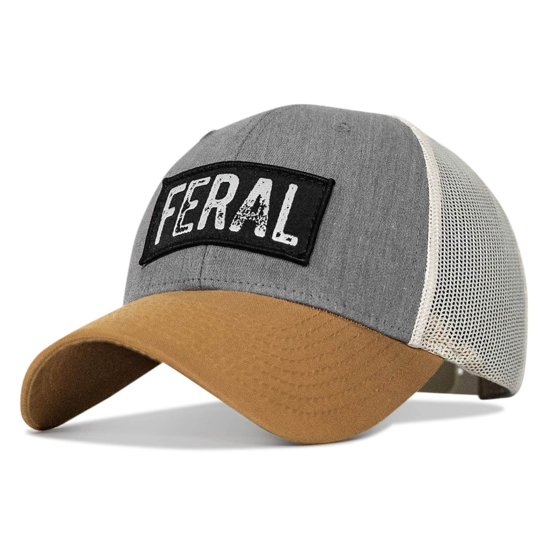 Feral Vintaged Patch Snapback Hat - One Revolver Surfboards