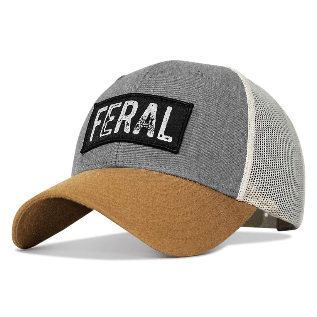 One Revolver Surfboards - Feral Vintaged Patch Snapback Hat HEADWEAR