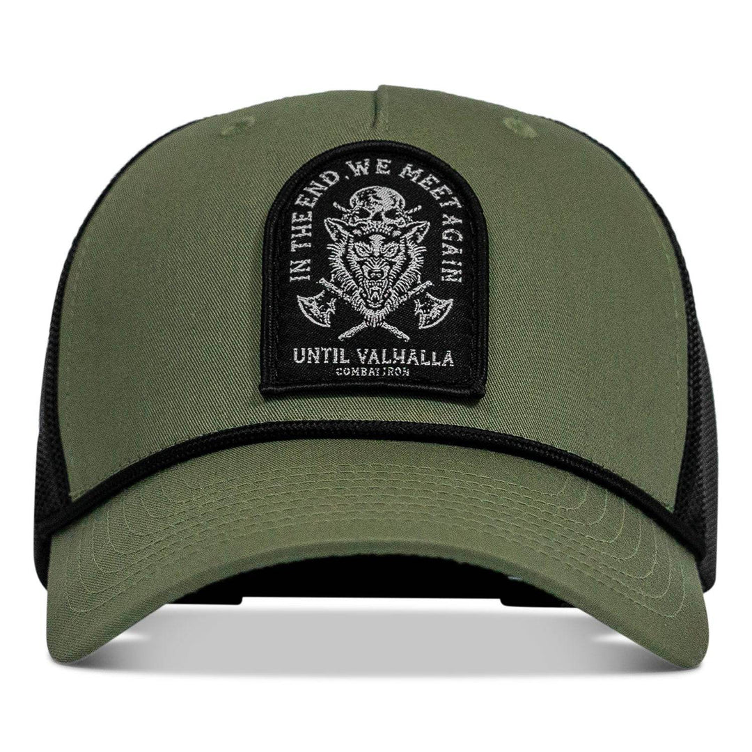 In The End We Meet Again - Until Valhalla Rope Snapback - One Revolver Surfboards