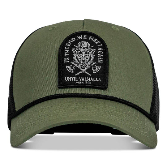 In The End We Meet Again - Until Valhalla Rope Snapback - One Revolver Surfboards