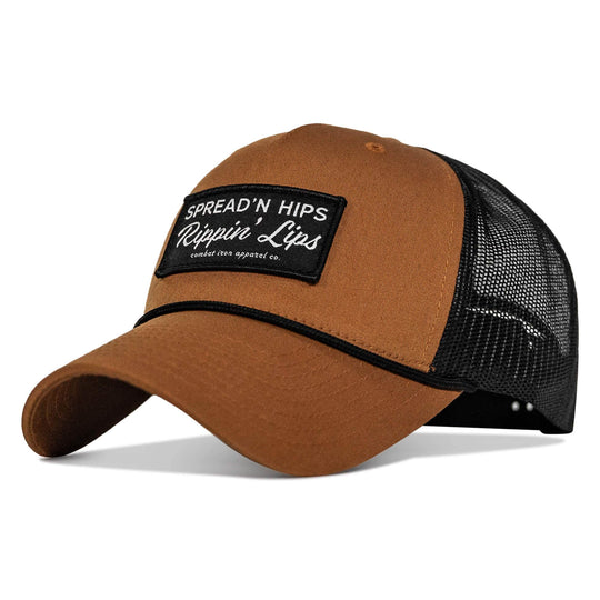 Spreadin' Hips Rippin' Lips Patch Rope Snapback - One Revolver Surfboards