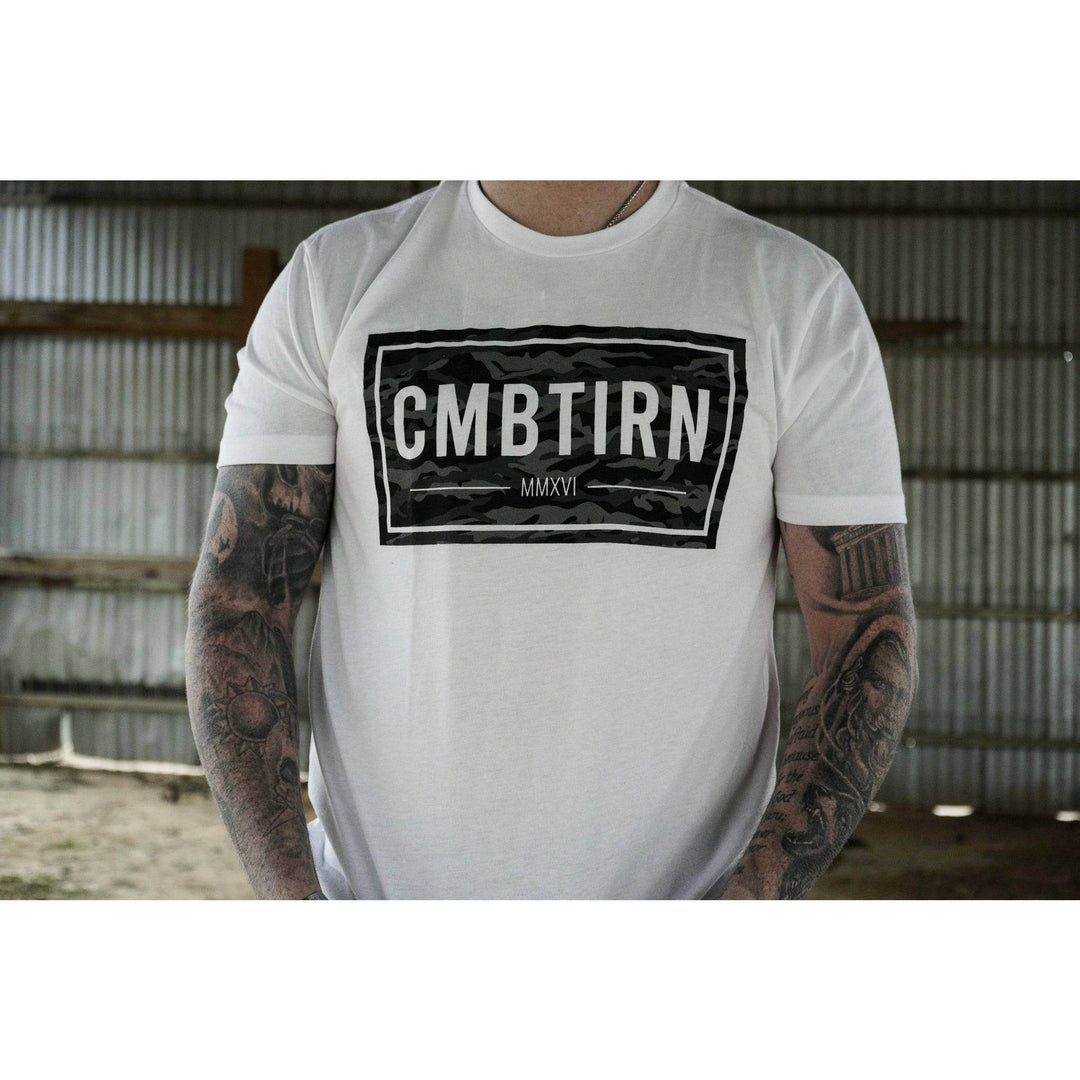 CMBTIRN Original Tiger Stripe Blackout Edition Men's T-Shirt - One Revolver Surfboards