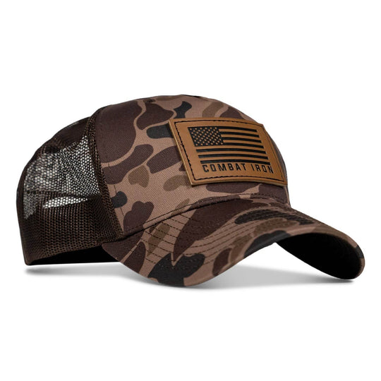 US Flag Leather Patch SnapBack Hat - One Revolver Surfboards