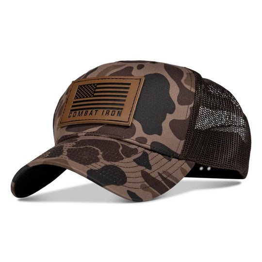 US Flag Leather Patch SnapBack Hat - One Revolver Surfboards