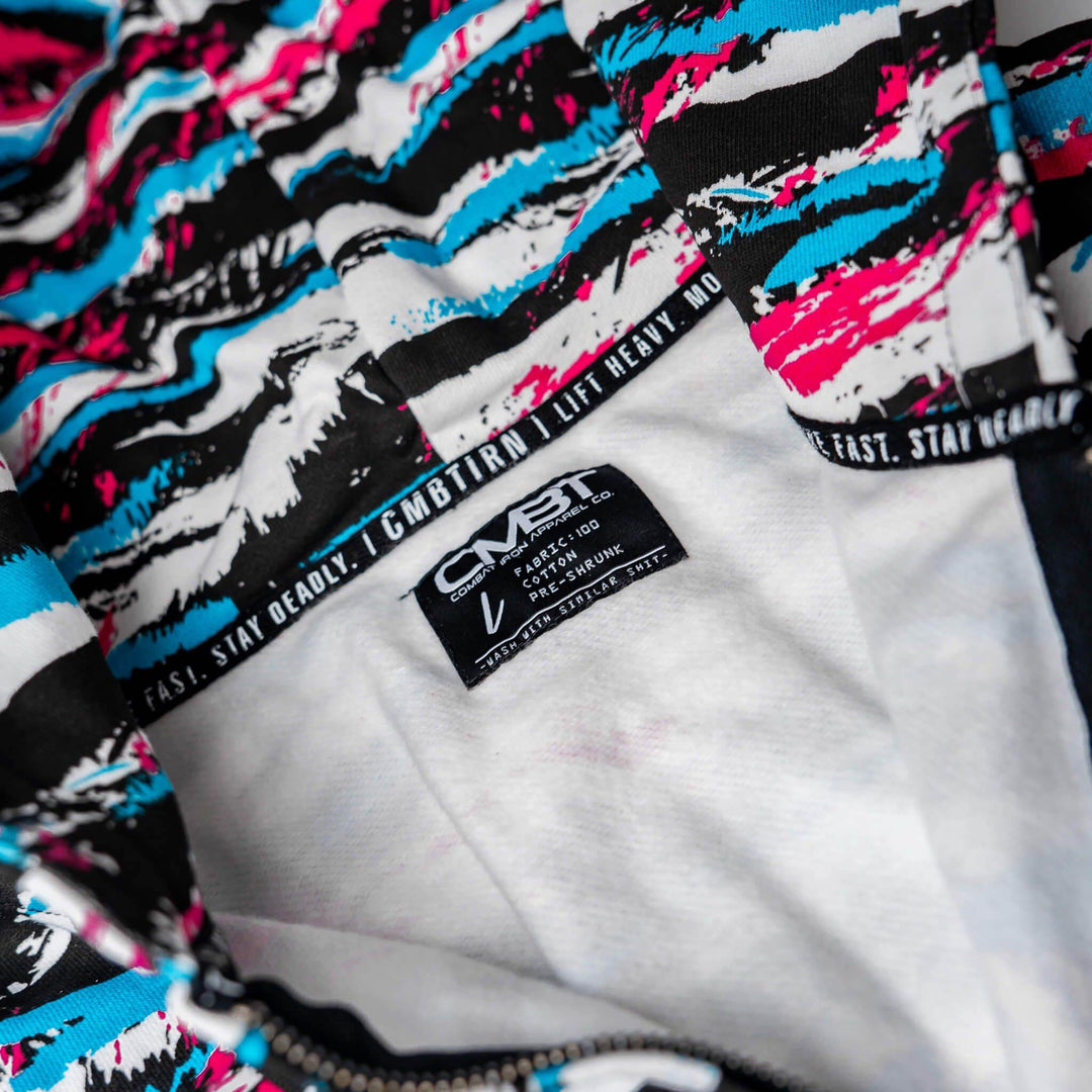 Men's Fleece Lined Zip Up Hoodie | V1 - One Revolver Surfboards