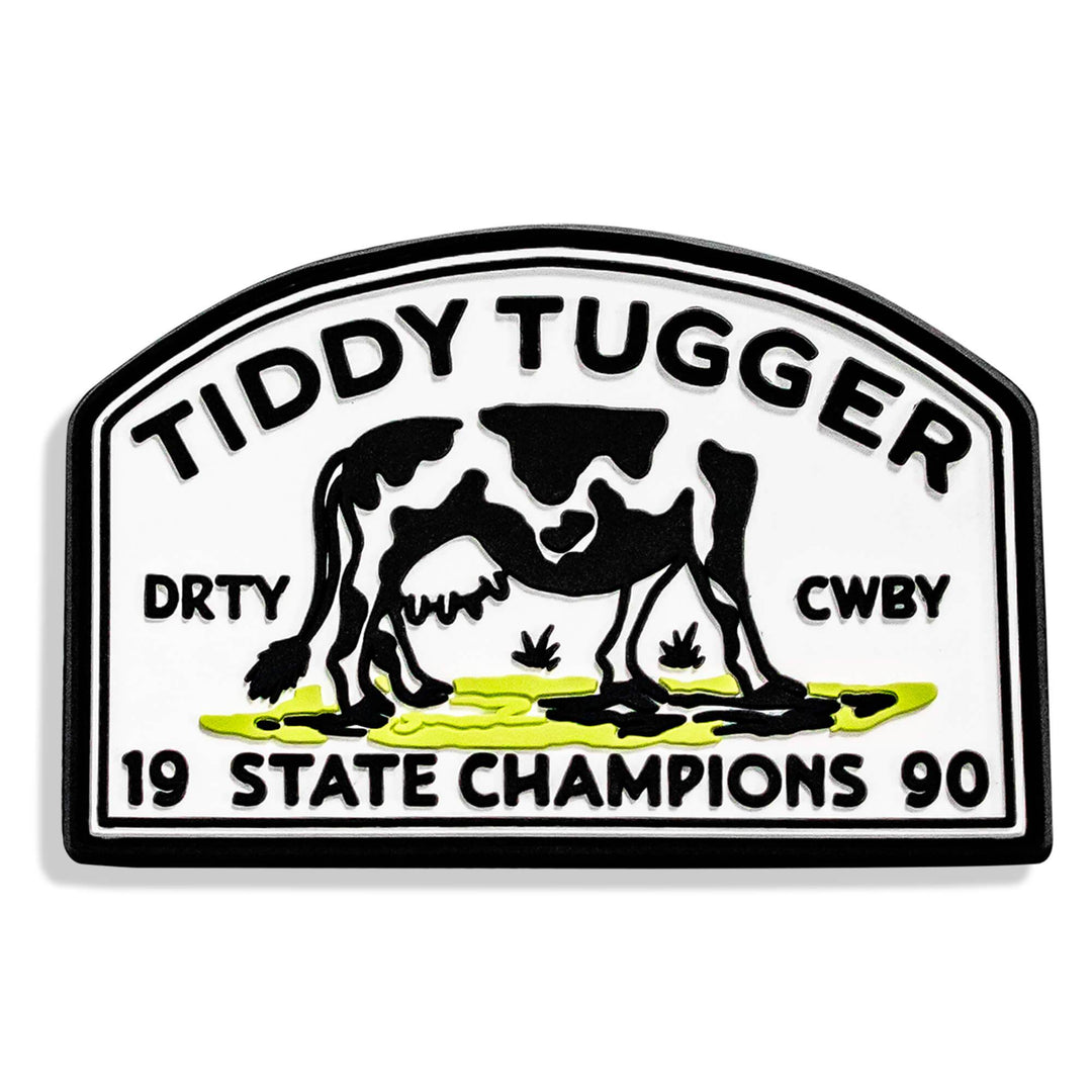 Tiddy Tugger State Champions PVC Patch - One Revolver Surfboards