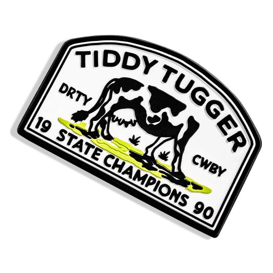 Tiddy Tugger State Champions PVC Patch - One Revolver Surfboards