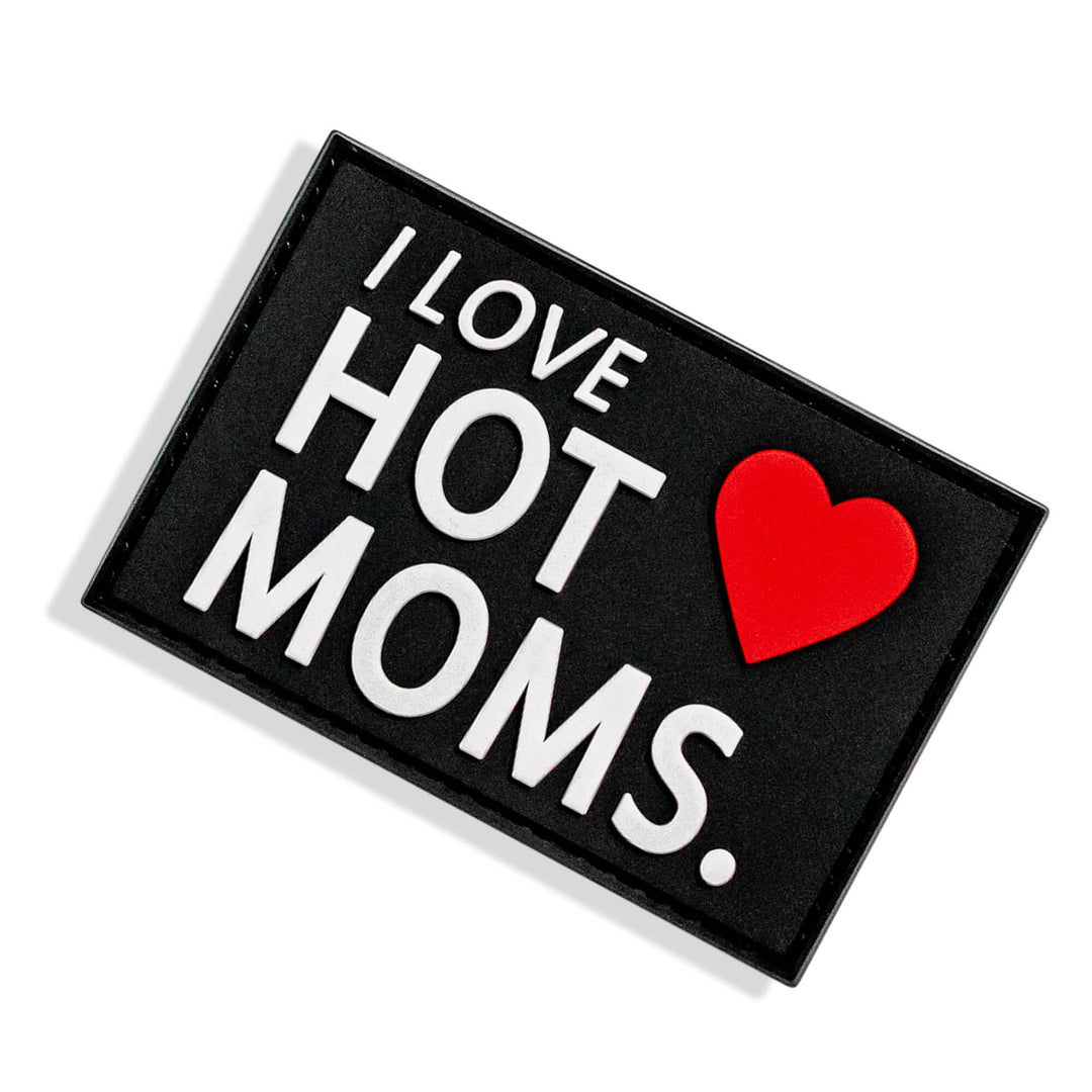 I Love Hot Moms' PVC Patch - One Revolver Surfboards
